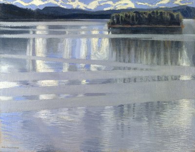 ケイテレ湖、1905 作： Akseli Gallen Kallela