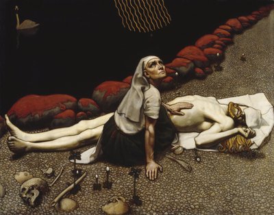 Lemminkäinens母 作： Akseli Gallen Kallela