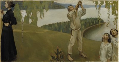 春、1903 作： Akseli Gallen Kallela