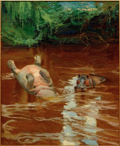 タナのカバ 作： Akseli Valdemar Gallen Kallela