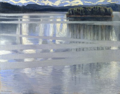 ケイテレ湖 作： Akseli Valdemar Gallen Kallela
