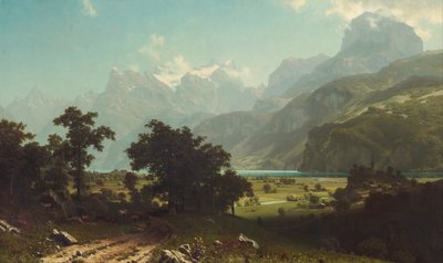 ルツェルン湖 作： Albert Bierstadt