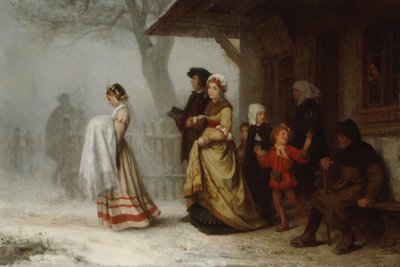 洗礼 作： Albert Anker