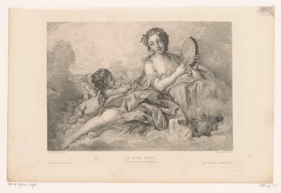プットとタンバリンのミュゼ・エラート La muse Erato (Collection Richard Wallace) (オブジェクトのタイトル) 作： Albert Ardail