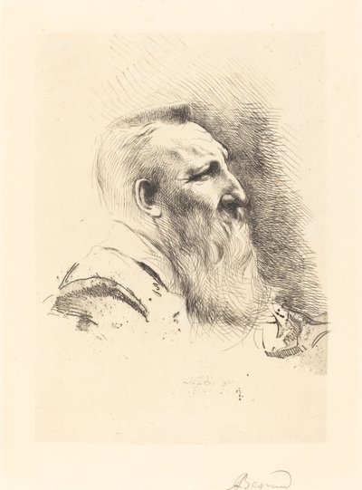 オーギュスト・ロダン 作： Albert Besnard