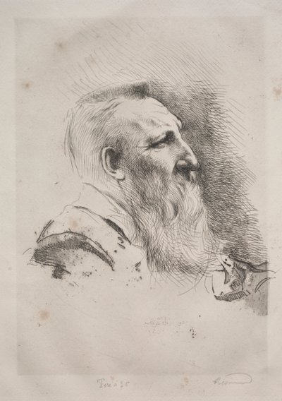 オーギュスト・ロダン 作： Albert Besnard