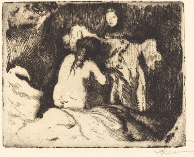 Getting Up (ルレバー) 作： Albert Besnard