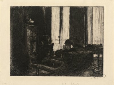 親密 作： Albert Besnard