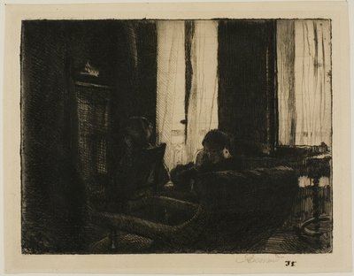 親密 作： Albert Besnard