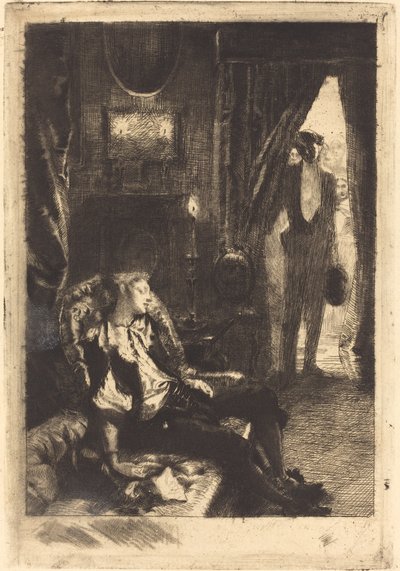 イザスリーピング 作： Albert Besnard