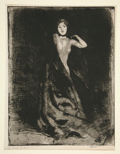 女 (口絵) 作： Albert Besnard