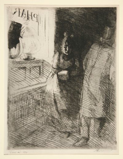ラ売春 (売春) 作： Albert Besnard