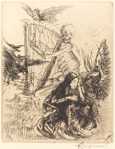 音楽家 作： Albert Besnard