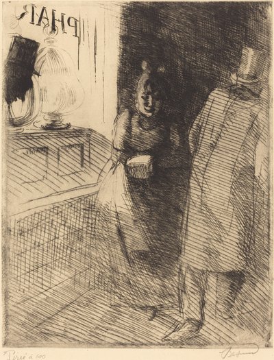 売春（ラ売春） 作： Albert Besnard