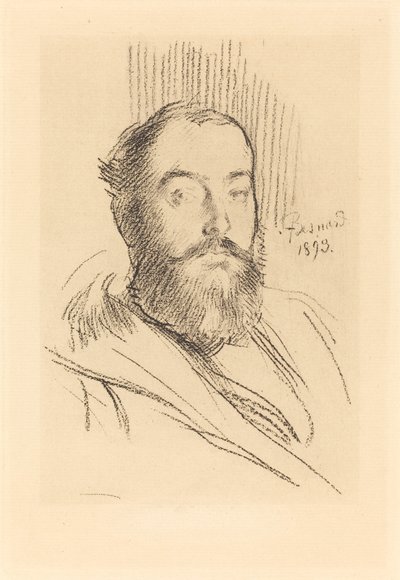 自画像 作： Albert Besnard