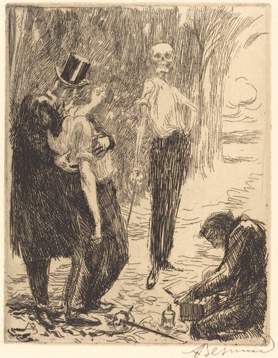 決闘 作： Albert Besnard