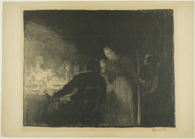 訪問者』（レスタンペ・オリジナル3rdアルバムより 作： Albert Besnard