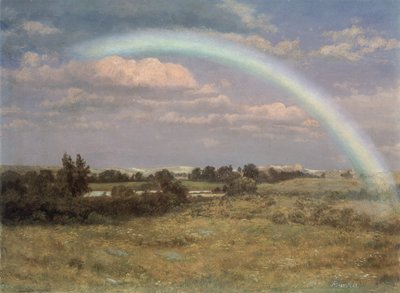 嵐の後 作： Albert Bierstadt