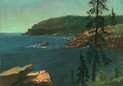 カリフォルニアコースト 作： Albert Bierstadt