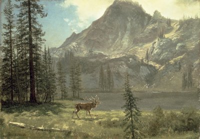 野生の呼び声 作： Albert Bierstadt