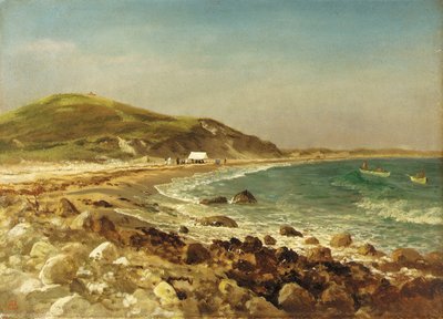 沿岸の風景 作： Albert Bierstadt