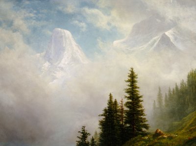 高山 作： Albert Bierstadt