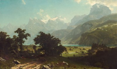 ルツェルン湖 作： Albert Bierstadt
