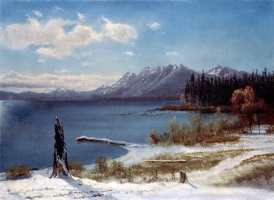 タホ湖 作： Albert Bierstadt