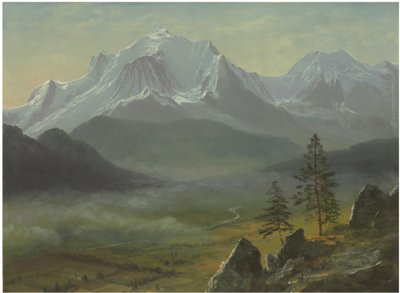モンブラン 作： Albert Bierstadt