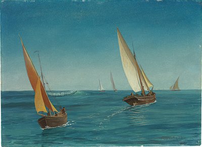 地中海について 作： Albert Bierstadt