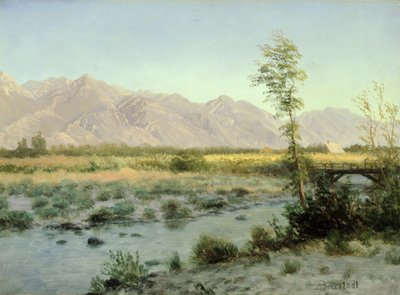 大草原の風景 作： Albert Bierstadt