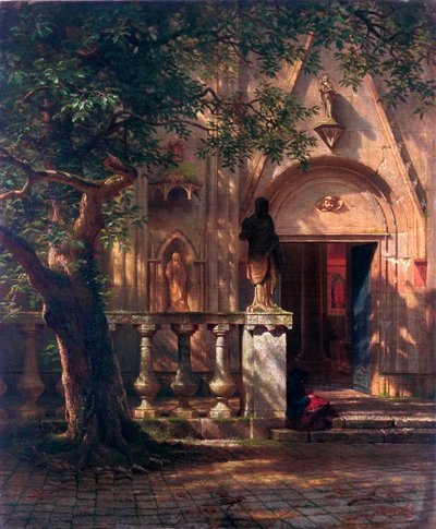 日光と影 作： Albert Bierstadt