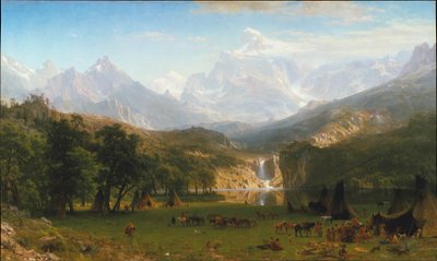  作： Albert Bierstadt