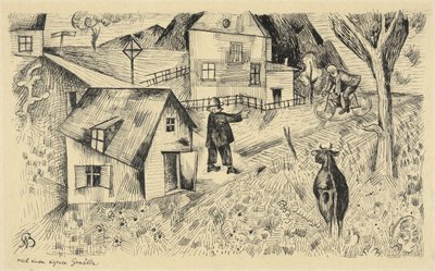 Feierabend (休日の夜) 作： Albert Bloch