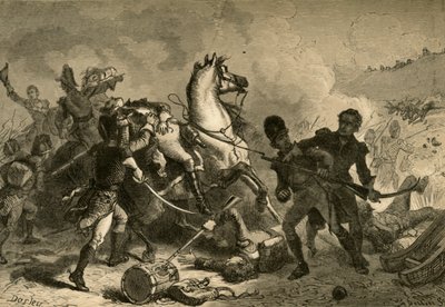 ニューオーリンズの戦い-1878年、パケナム将軍の死。 作： Albert Bobbett