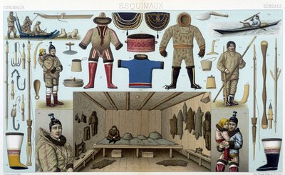 A.Racinetによるイラスト（1872年）。 作： Albert Charles August Racinet