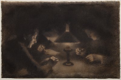 夜 作： Albert Charles Lebourg