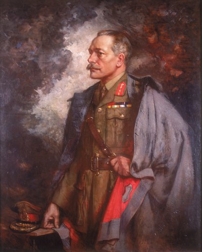 「フィールド・マーシャル・ザ・アール・ヘイグ」、1920年 作： Albert Chevallier Tayler
