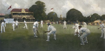 ケントイレブンチャンピオンズ、1906 作： Albert Chevallier Tayler