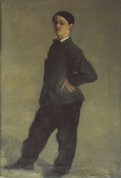 16歳の自画像 作： Albert Daniel Rutherston