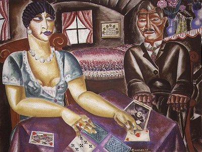 カードプレーヤー 作： Albert Droesbeke