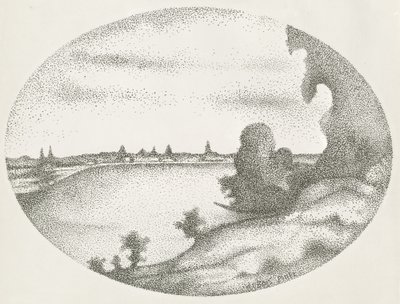 川の風景 作： Albert Dubois Pillet