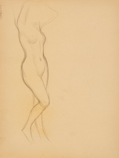 ヌード 作： Albert Edelfelt