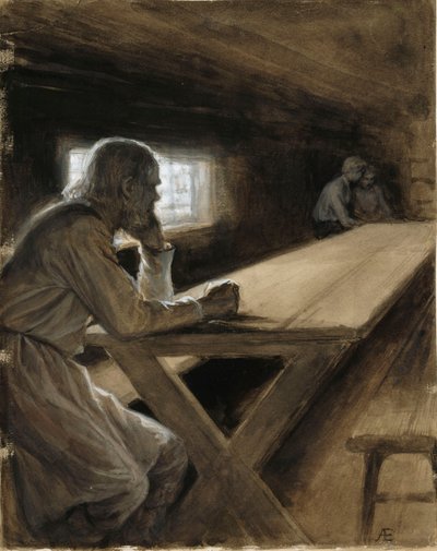 作： Albert Edelfelt
