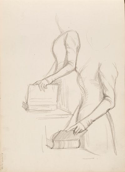 カミーユ・ヴァレリー＝ラドー、肖像画のスケッチ 作： Albert Edelfelt