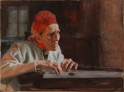 ラリン・パラスケの嘆き 作： Albert Edelfelt