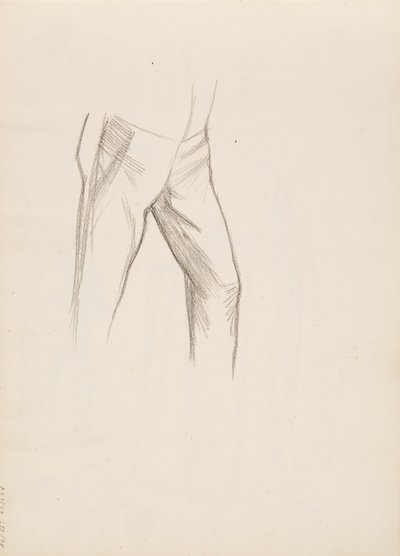 男性の下半身 作： Albert Edelfelt