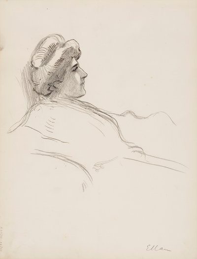 女性プロフィール（エラン） 作： Albert Edelfelt