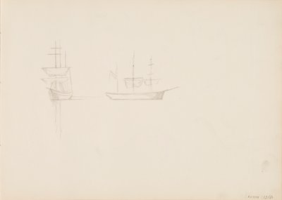 セーリングボート 作： Albert Edelfelt
