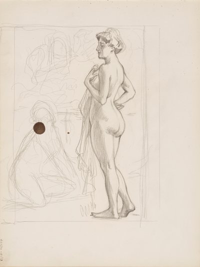 ヌード 作： Albert Edelfelt